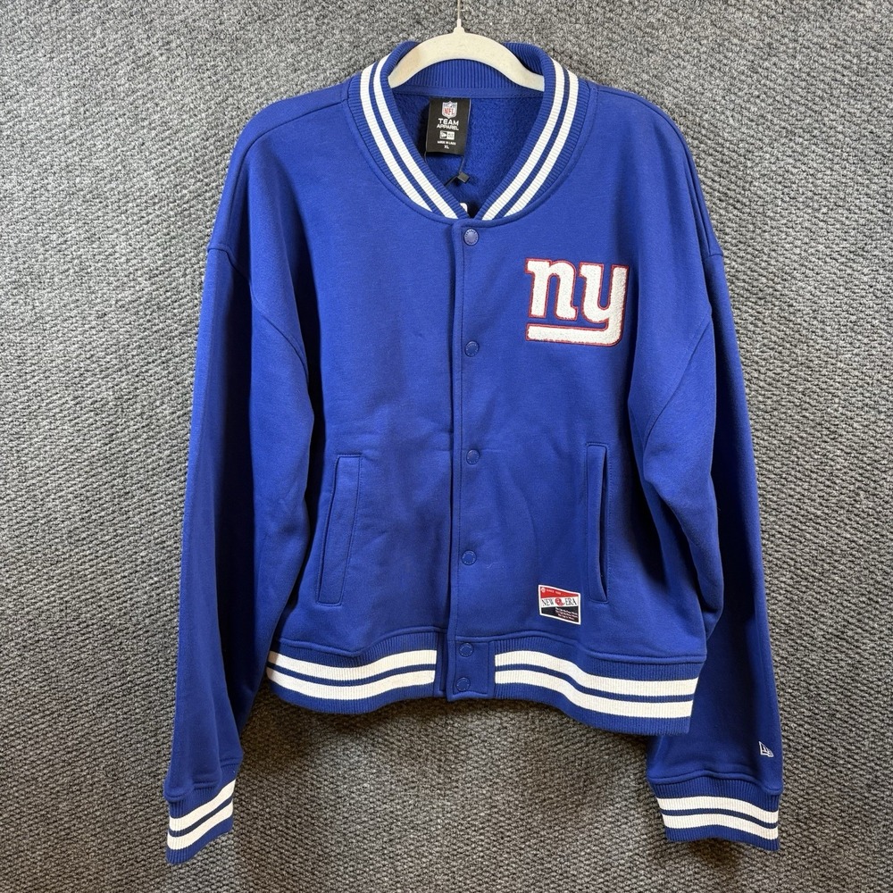 NWT New York Giants NFL Snapfit New Era Women's‎ Bomber Jacket XL